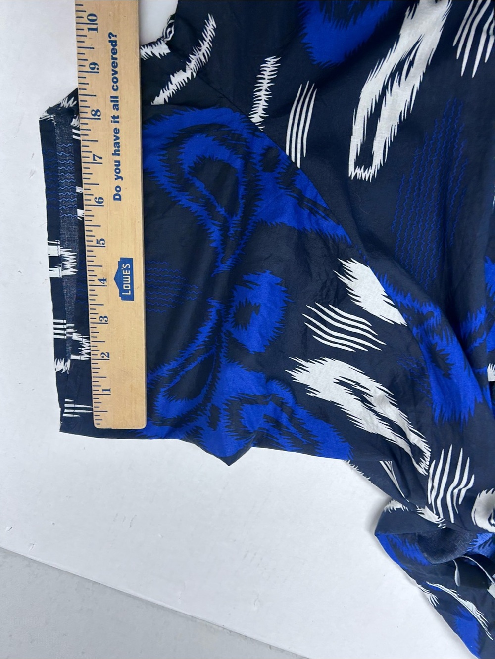 Ulla Popken Navy, Royal Blue & White Abstract Tiered Midi Dress 28/30 - Picture 6 of 10